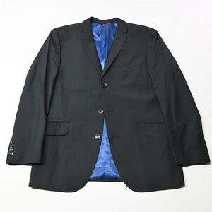 Billy London‎ 44R Black Stripe Mens Blazer Sport Coat Suit Jacket